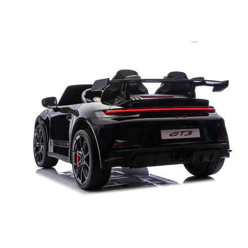 Porsche 911 GT3 24V 2-persoons kinderauto metallic Zwart