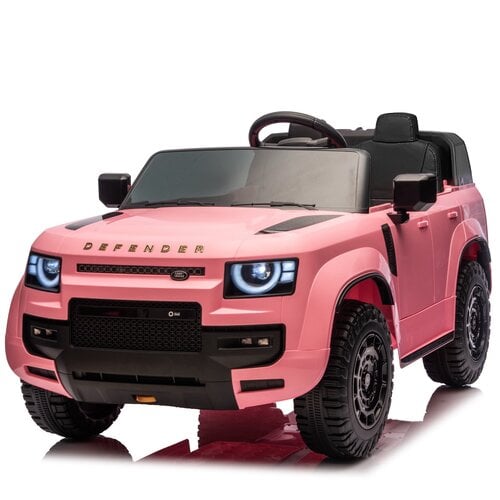 Land Rover Defender 24V 2-persoons kinderauto Roze
