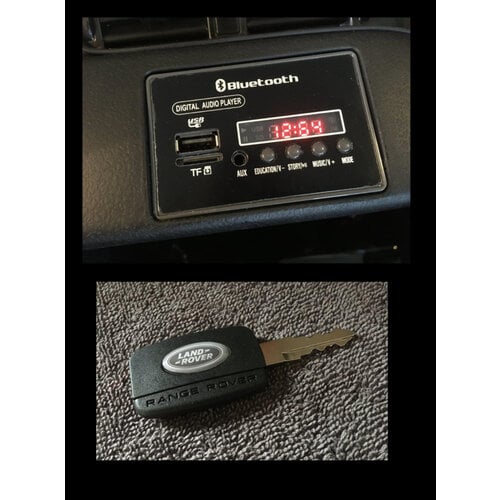 Range Rover Evoque 12V Elektrische Kinderauto Wit