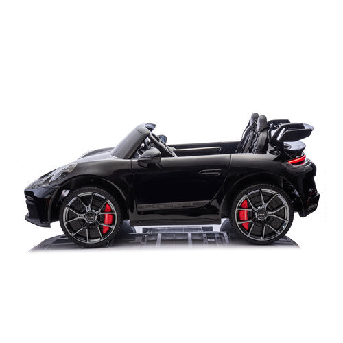 Porsche 911 GT3 24V 2-persoons kinderauto metallic Zwart