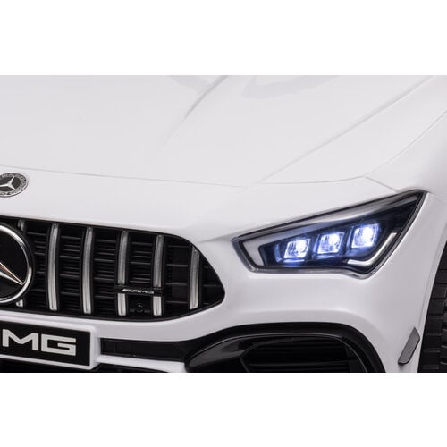 Mercedes CLA45 AMG 12V Kinderauto Wit