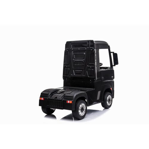 Mercedes Actros 12V kindervrachtwagen zwart