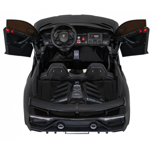 Lamborghini Aventador SVJ 24V Kinderauto 2 persoons Zwart