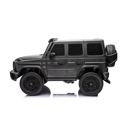 Mercedes G63 XXL 24V 2-persoons kinderauto metallic Grijs