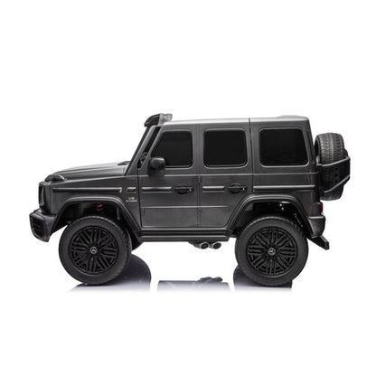 Mercedes G63 XXL 24V 2-persoons kinderauto metallic Grijs