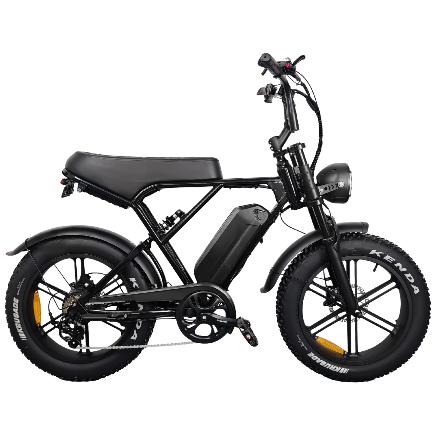OUXI H9 - FATBIKE - ZWART