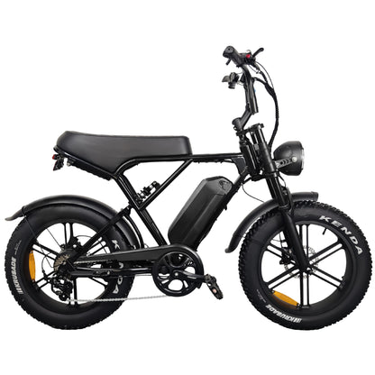 OUXI H9 - FATBIKE - ZWART