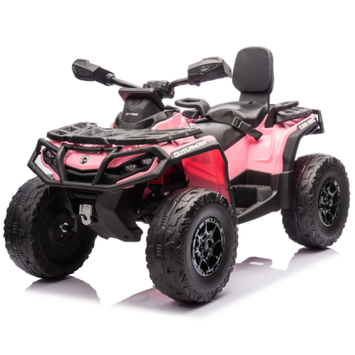 CAN-AM Outlander 24V Kinder Quad 2-Persoons Roze