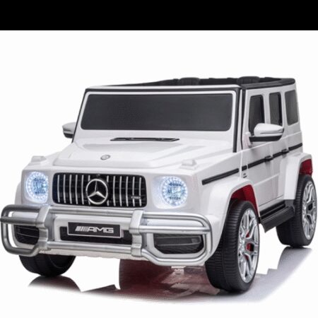 RETOURDEAL Mercedes G63 12V 2-persoons kinderauto Wit