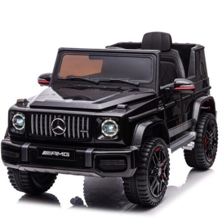 RETOURDEAL Mercedes G63 AMG XL Cabrio 24V Kinderauto Zwart