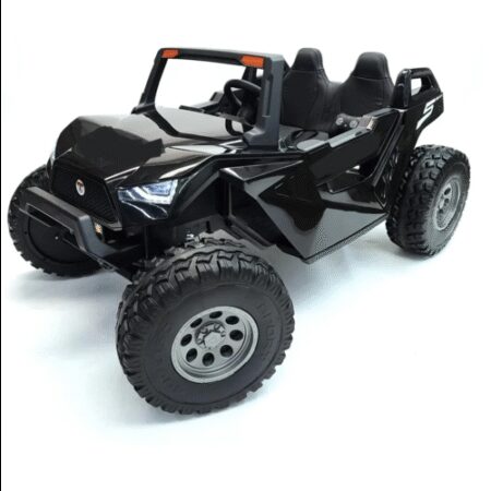 Buggy Clash 24V Highspeed 2-Persoons Kinderauto Zwart