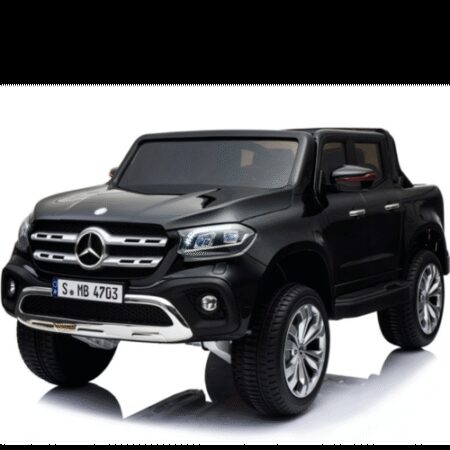 Mercedes X-KLASSE 12V 2 Persoons Kinderauto Metallic Zwart