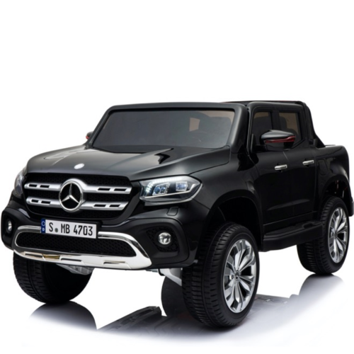Mercedes X-KLASSE 12V 2 Persoons Kinderauto Metallic Zwart