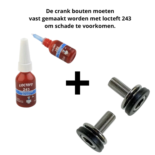 Crankbouten + Loctite