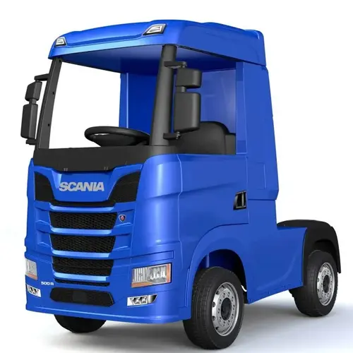 Scania 500R 12V kindervrachtwagen blauw